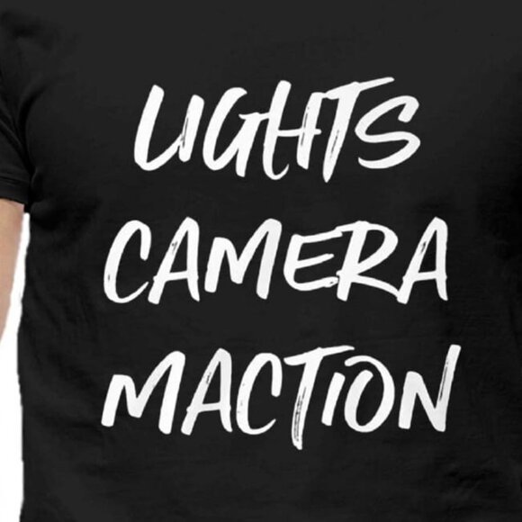 Ughts Camera Maction Unisex T Shirt 165 - Picture 2 of 5